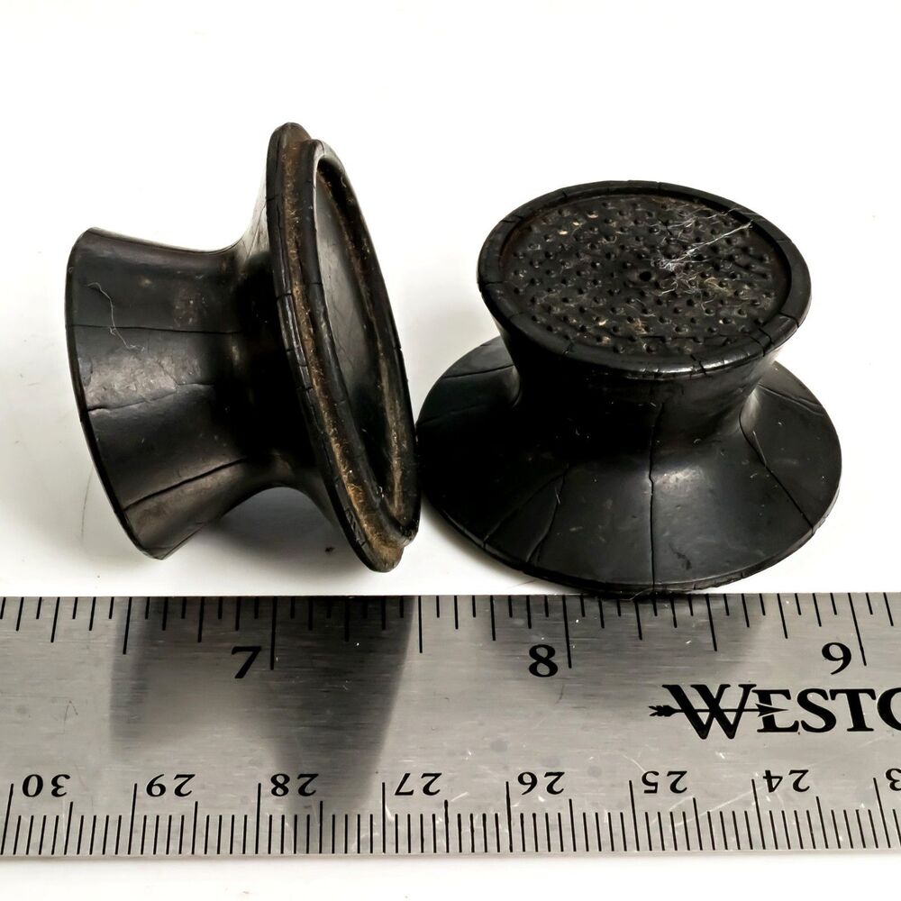 Vintage Pair of Sony OEM Rubber Reel-To-Reel Spool Retainers Tape Holder TC-540
